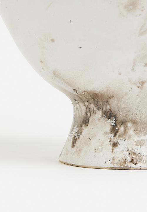 pret-a-pot - Smoke Fire Footed Small Bowl - Natural
