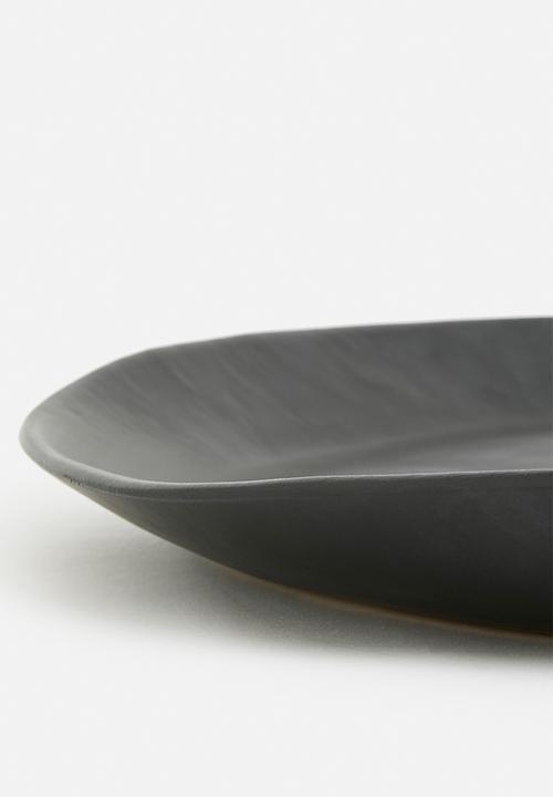 pret-a-pot - Coal Extra Large Platter - Black