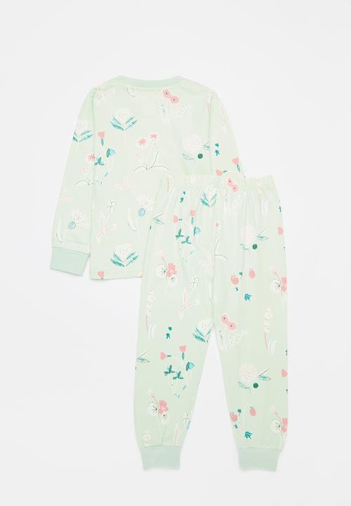 Pop Candy - Printed pj set - green