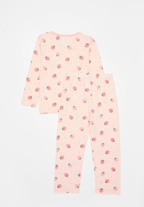 Pop Candy - Printed pj set - light pink