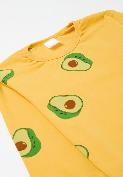 Pop Candy - Printed pj set - yellow