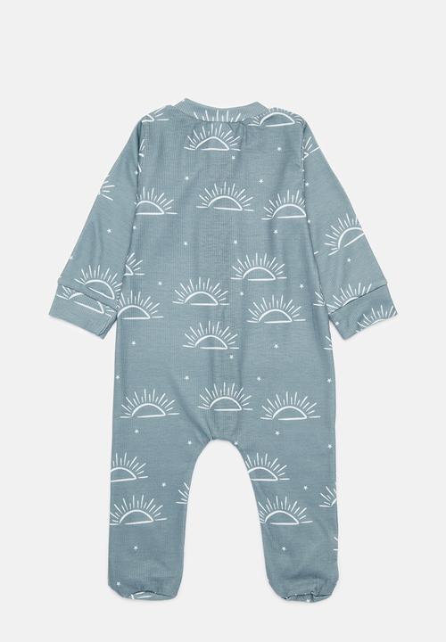 Pop Candy - Printed sleepsuit - blue