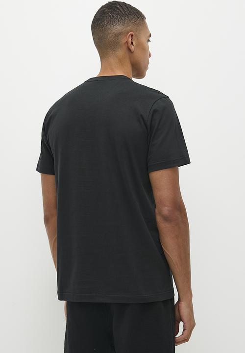 adidas Performance - Torn camo tee  - black