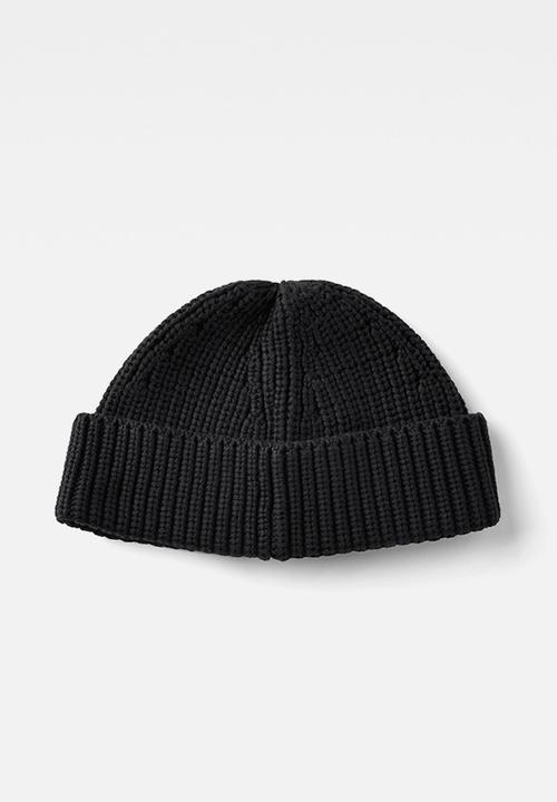 G-STAR - Originals fisherman beanie - dk black
