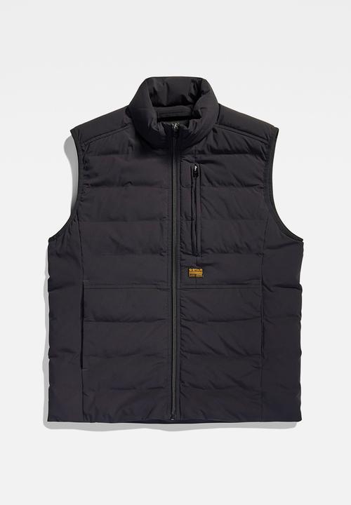 G-STAR - Foundation liner vest Zone stretch lite wr  - dk black