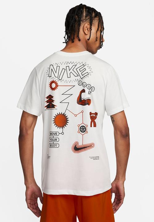 Nike - Dri-Fit IYKYK fitness tee - summit white