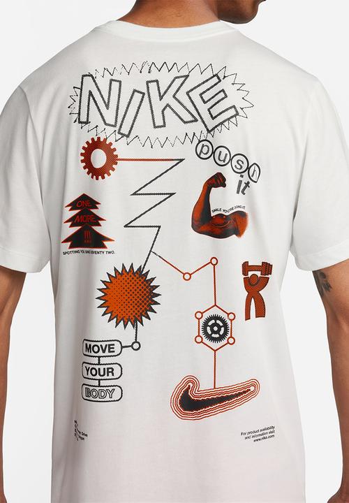 Nike - Dri-Fit IYKYK fitness tee - summit white