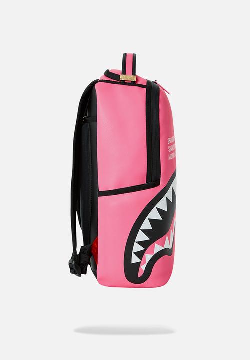 Shark central backpack-pink