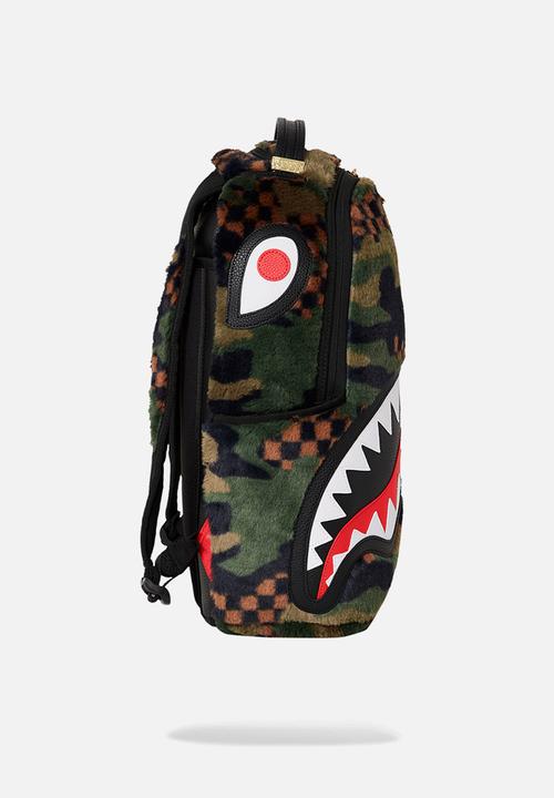 Sprayground - Green 3am fur backpack - camo