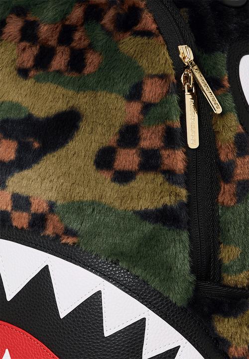 Sprayground - Green 3am fur backpack - camo