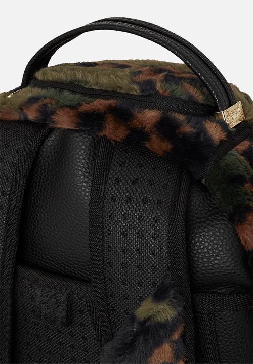 Sprayground - Green 3am fur backpack - camo