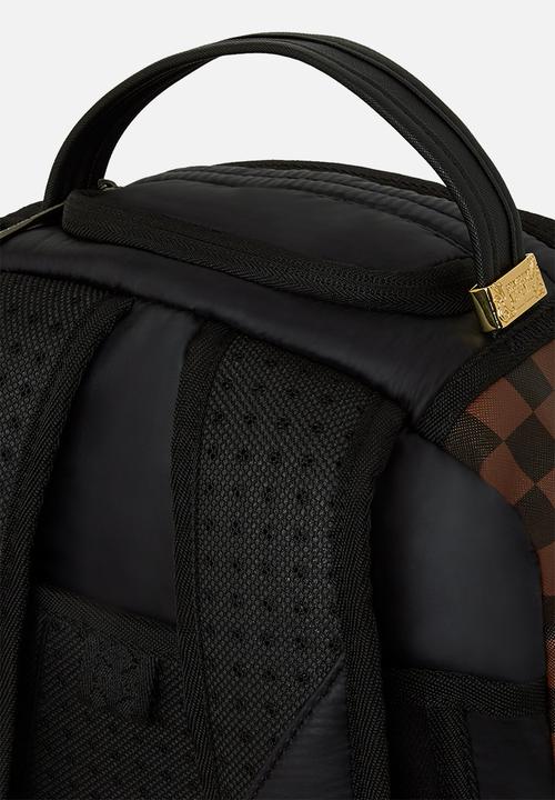 Sprayground - Sharks in paris puffer backpack - black & red