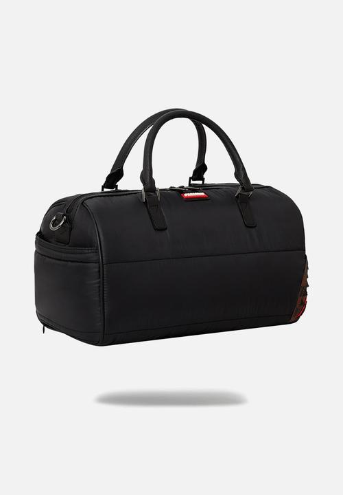 Sprayground - Sharks in paris puffer mini duffel - black & red