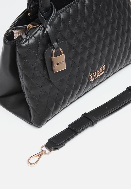 GUESS - Easley small satchel - black