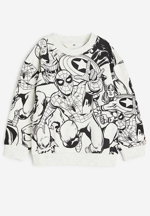 H&M - Printed sweatshirt - grey