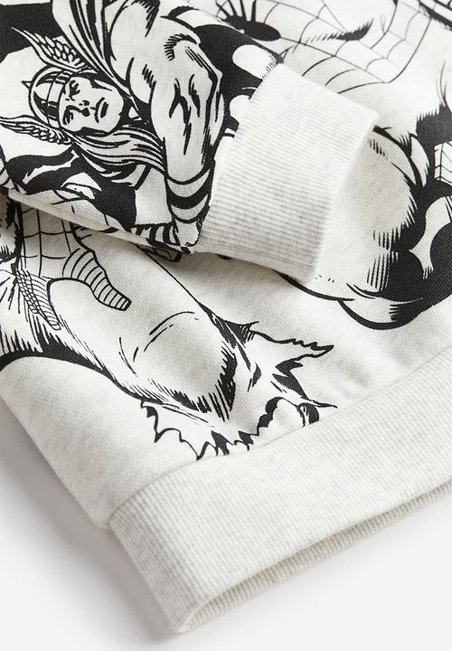 H&M - Printed sweatshirt - grey