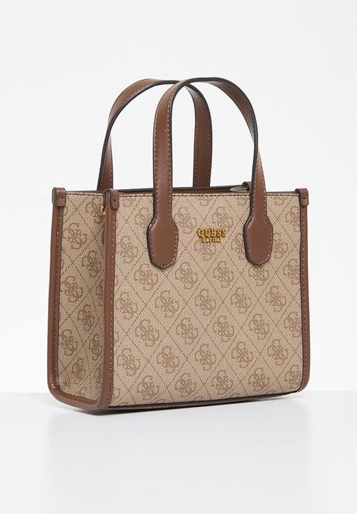 GUESS - Silvana mini tote -  brown