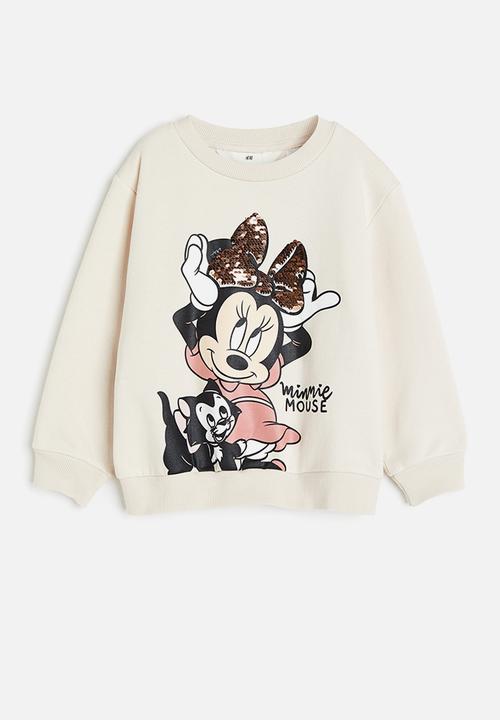 H&M - Printed sweatshirt - white