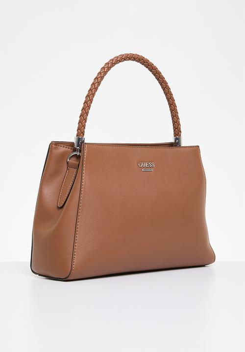 GUESS - Bodie satchel - brown