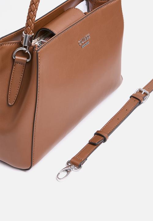 GUESS - Bodie satchel - brown