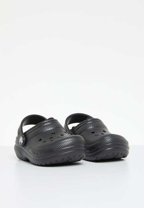 Crocs - Classic Lined Clog T - Black/Black