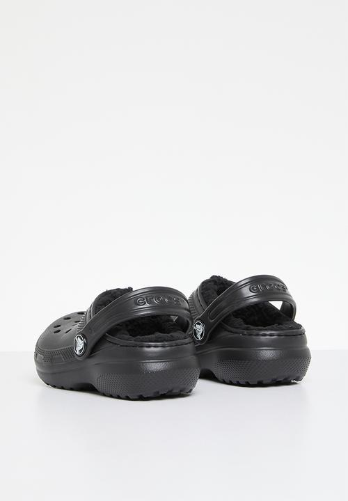 Crocs - Classic Lined Clog T - Black/Black