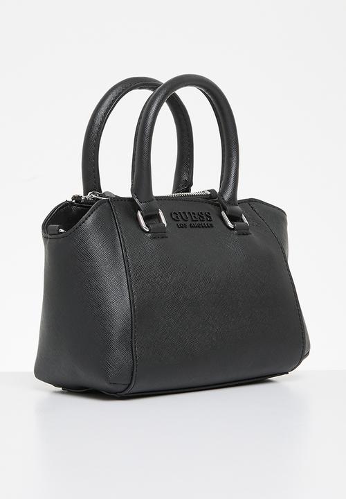 GUESS - Davian mini satchel - black