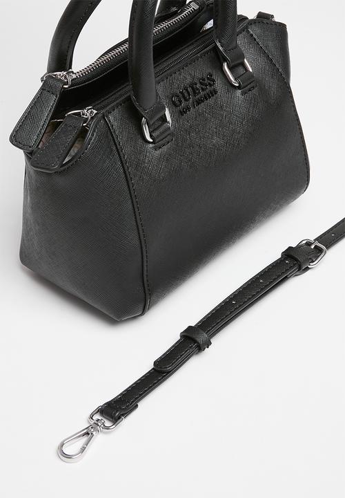 GUESS - Davian mini satchel - black