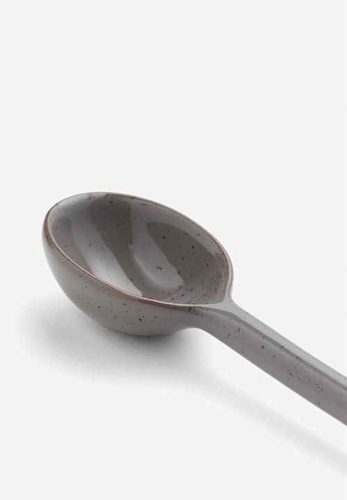 H&M - Stoneware serving spoon - grey