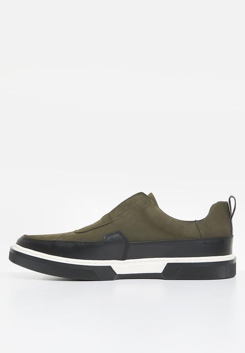 POLO - Gusset slip on sneaker - olive 