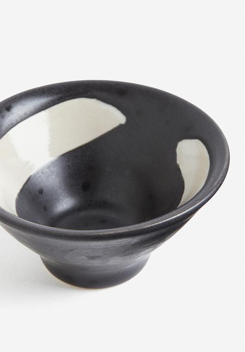 H&M - Mini stoneware bowl - black