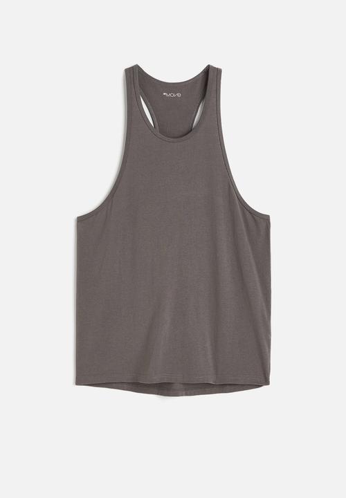 H&M - Drymove™ sports vest top - dark grey