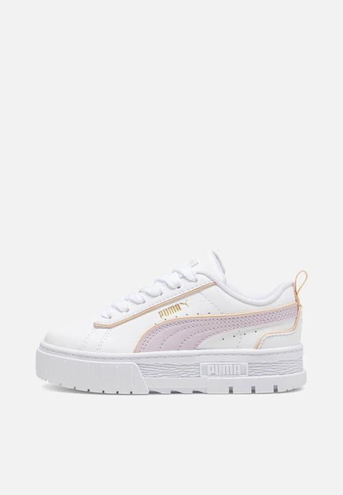 PUMA - Mayze piping ps - puma white-grape mist-peach fizz