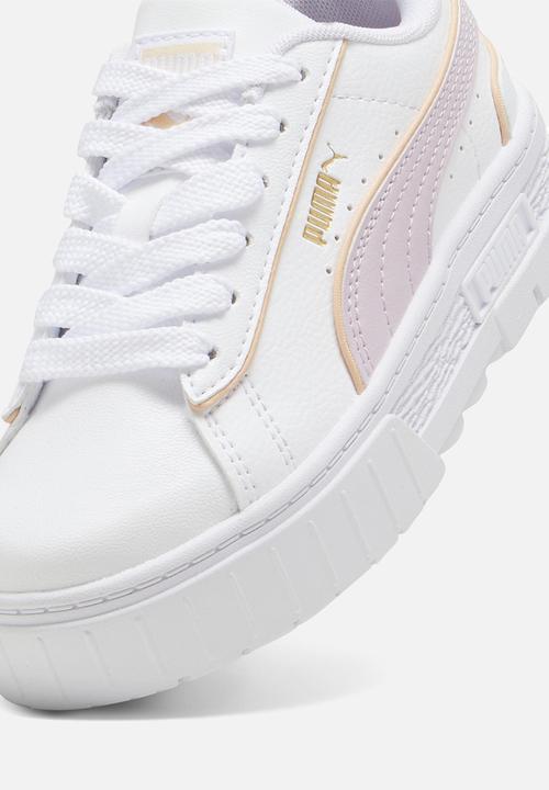 PUMA - Mayze piping ps - puma white-grape mist-peach fizz