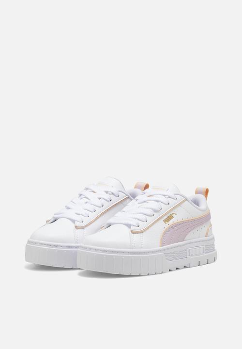 PUMA - Mayze piping ps - puma white-grape mist-peach fizz
