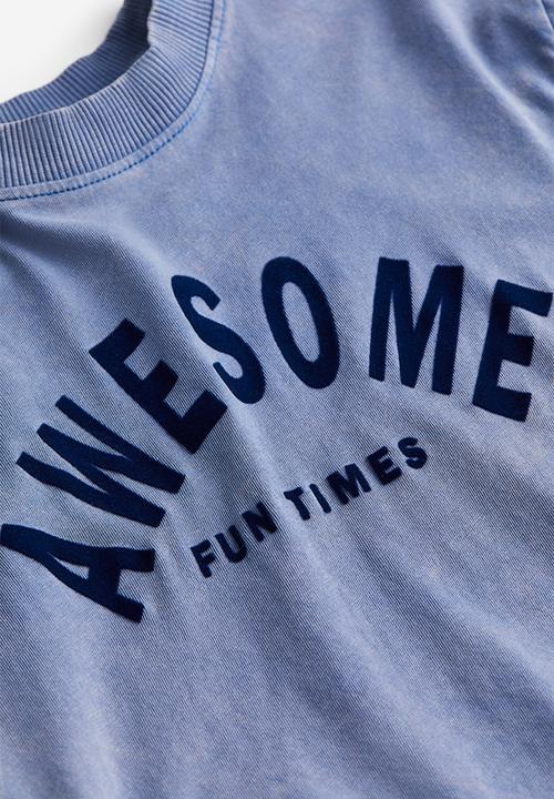 H&M - Long-sleeved t-shirt - blue