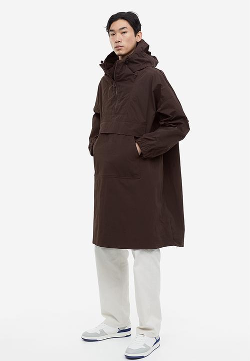 H&M - Oversized parka - dark brown