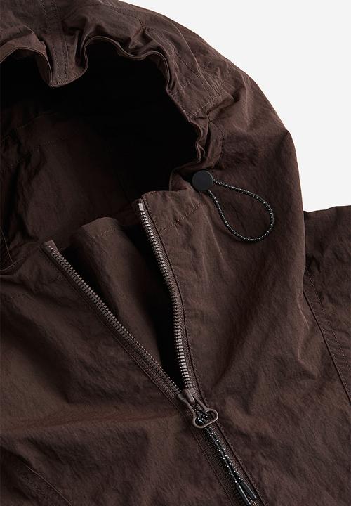 H&M - Oversized parka - dark brown