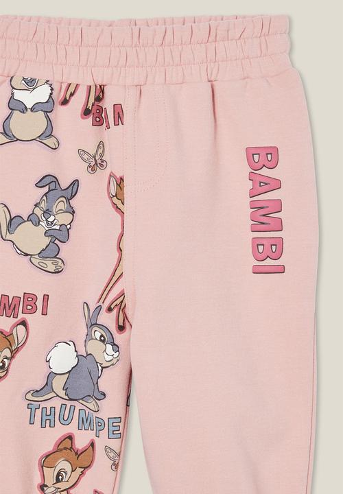 Cotton On - Felix trackpant lcn - lcn dis zephyr/bambi