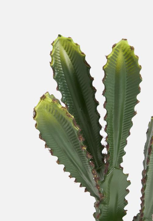 Sixth Floor - Cactus Artificial Plant - green