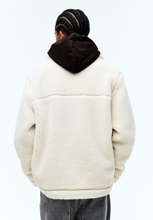 H&M - Regular fit teddy jacket - light beige