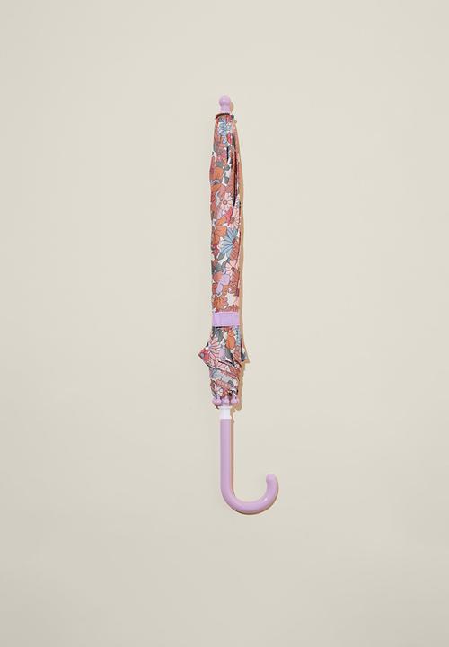 Cotton On - Kids rainy day umbrella - quinn floral/lilac drop