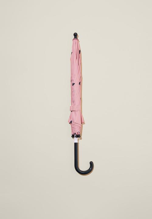 Cotton On - Kids rainy day umbrella - zephyr/ditsy hearts