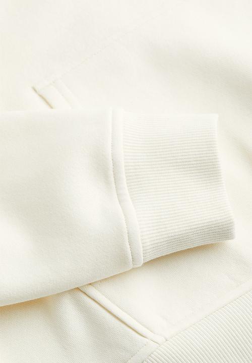 H&M - Printed hoodie - cream colorado