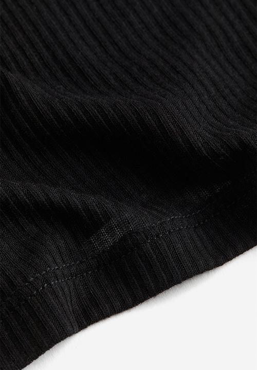 H&M - Long-sleeved top - black