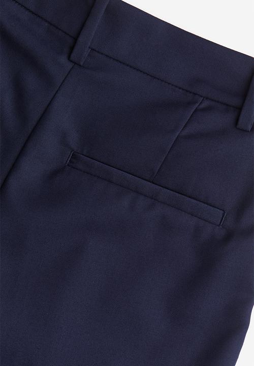 H&M - Wide trousers - navy blue