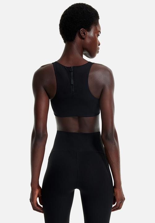 H&M - Drymove™ medium support sports bra - black