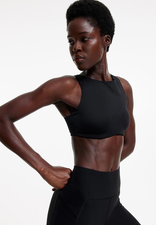 H&M - Drymove™ medium support sports bra - black