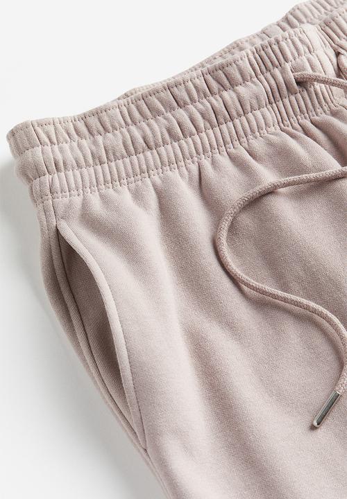 H&M - Cotton-blend sweatpants - greige