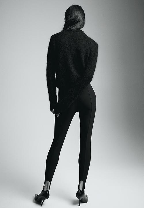 H&M - Mohair-blend jumper - black